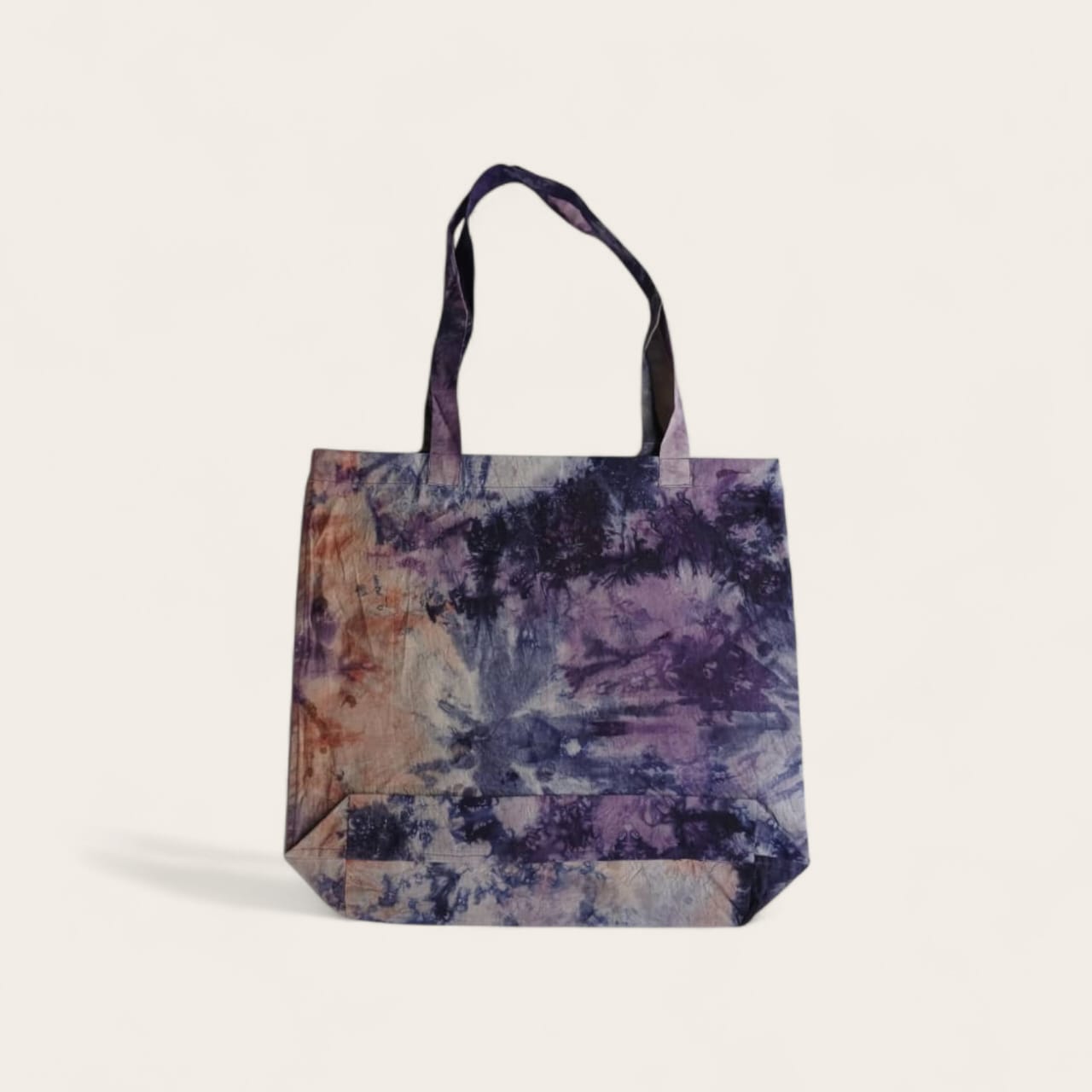 Sac de courses Pagne Batik Violet